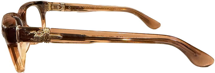 Chrome Hearts 'Dooable' Brown Hombre Glasses