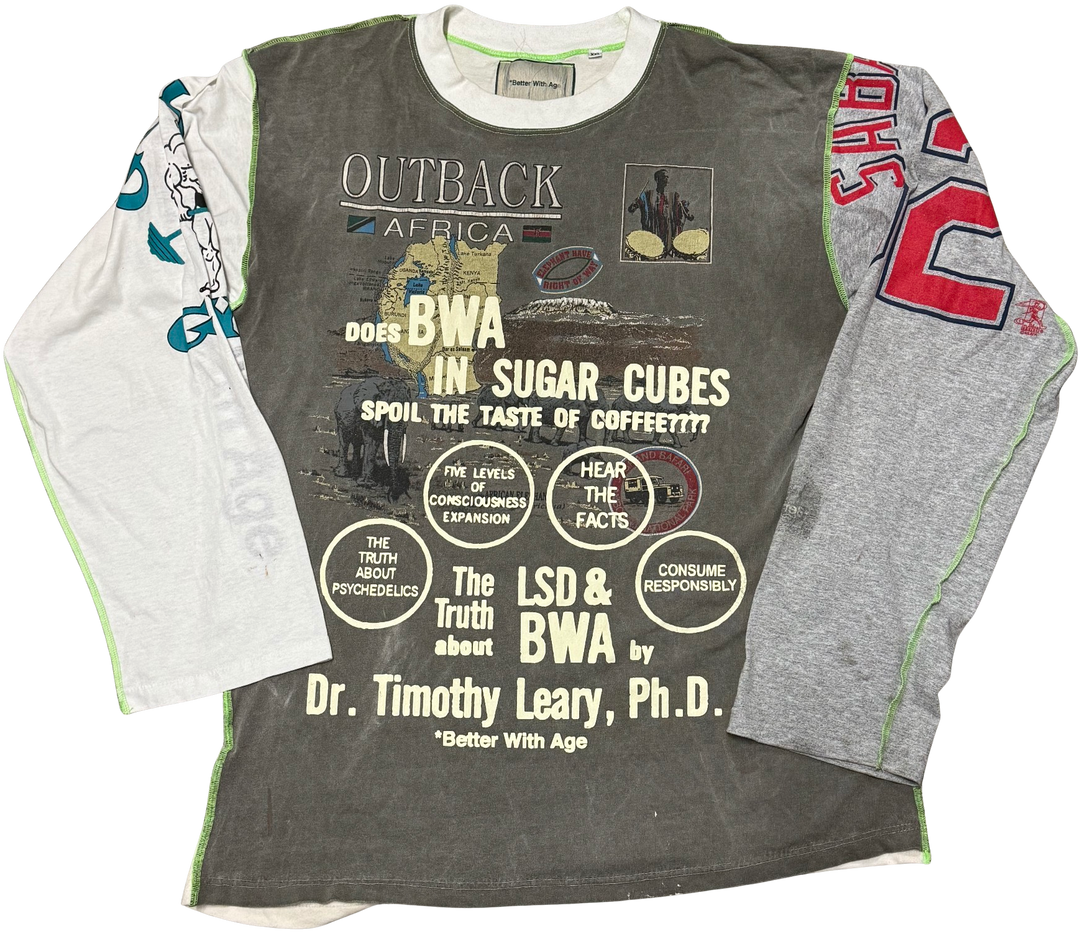 *Better With Age 'African Outback' Reversible Smear Longsleeve Tee