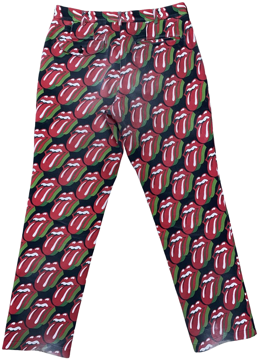 Comme Des Garçons 'Rolling Stones' Pants
