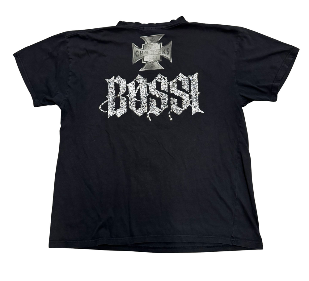 Bossi 'Ride Or Die' WCC Vintage Rhinestone Tee