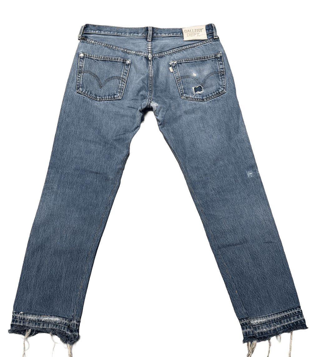 Gallery Dept Distressed Light Wash Jeans