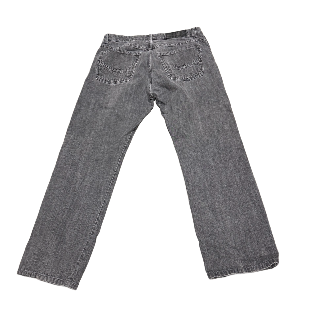 Louis Vuitton 'Grey Mid-Rise' Straight Leg Jeans