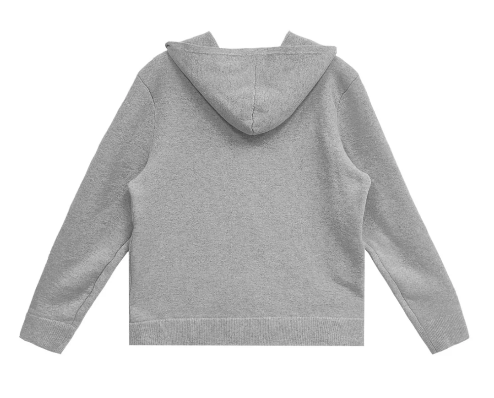 Chrome Hearts 'Grey Cashmere' Embroidered Hoodie