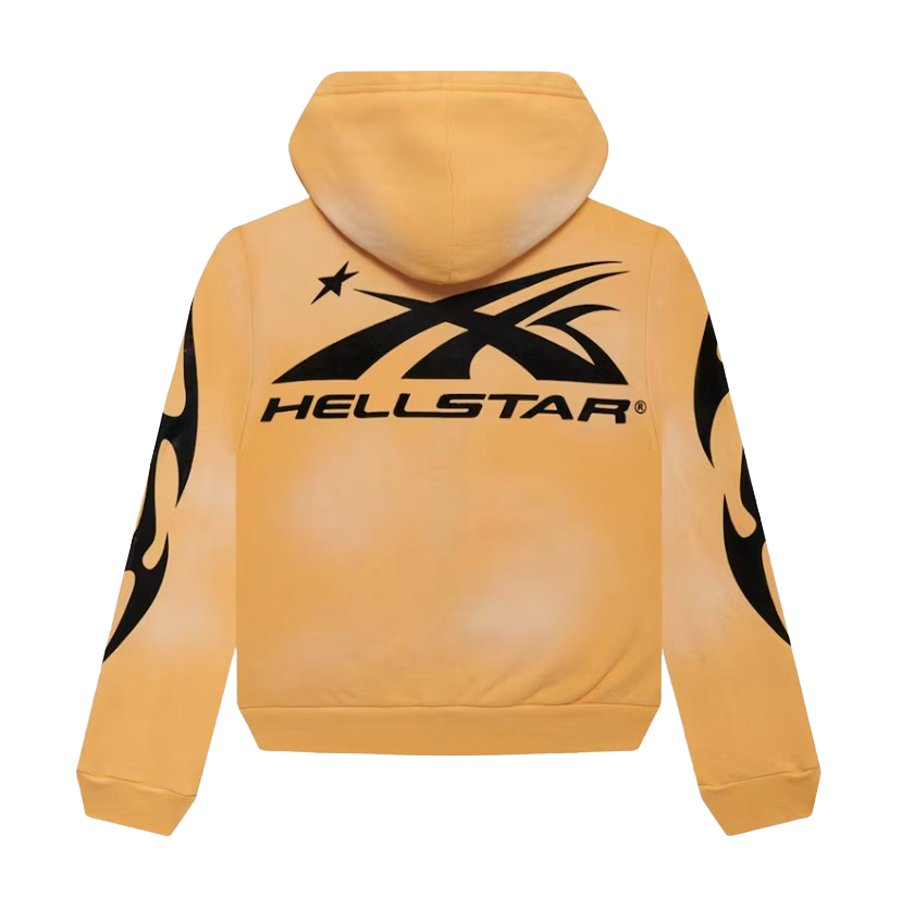 Hellstar 'Yellow Sport Logo' Zip Up