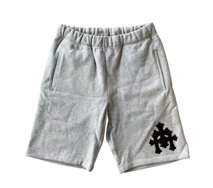 Chrome Hearts 'Paper Jam' Grey Sweat Shorts