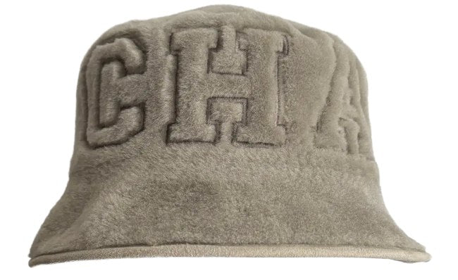 Chanel 'Coco Neige' Shearling/Fur Reversible Bucket Hat