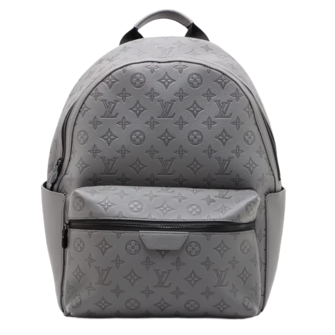 Louis Vuitton Monogram Shadow Discovery Backpack Grey