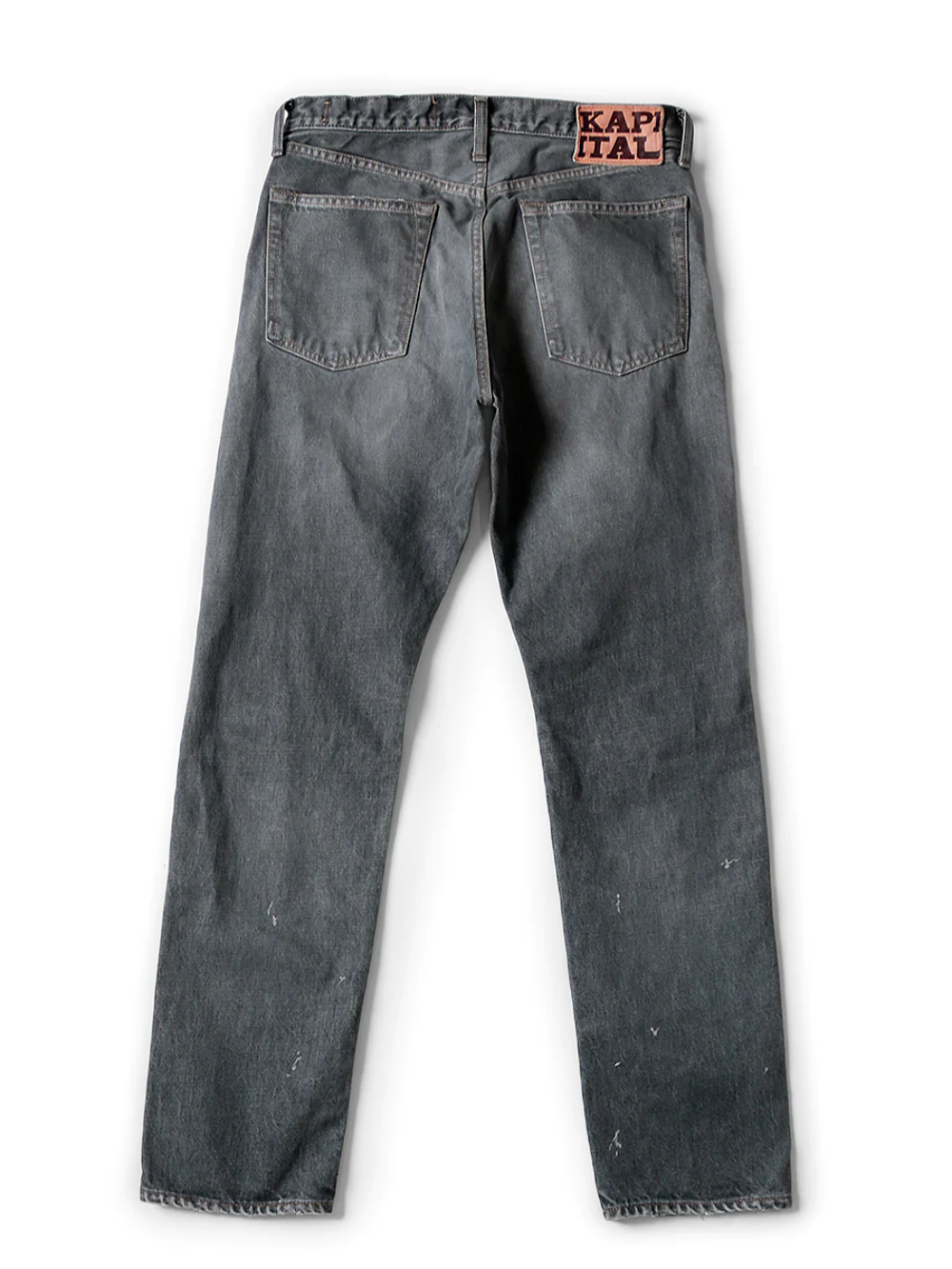 Kapital 'Black' 5P Monkey Cisco Denim