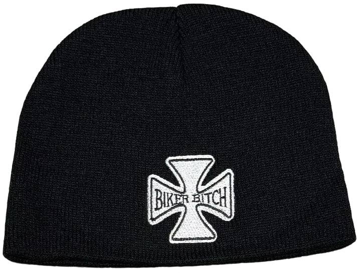 Vintage 'Black' Biker Bitch Beanie
