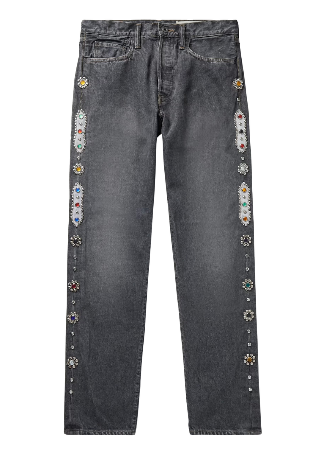 Kapital 'Gray Studded' Jeans