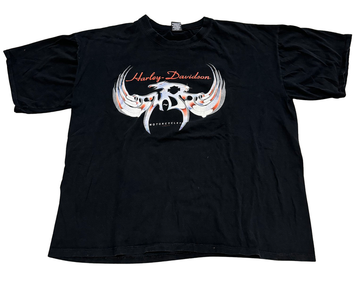 Harley Davidson 'Virgin Islands' Vintage Black Tee