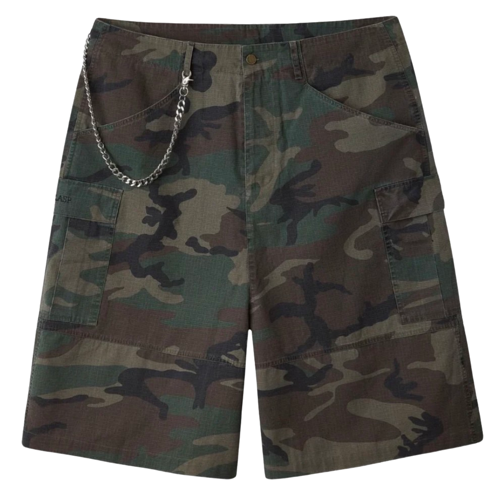 Gold+Vintage Gallery Raspberry Hills 'Camo' Shorts 