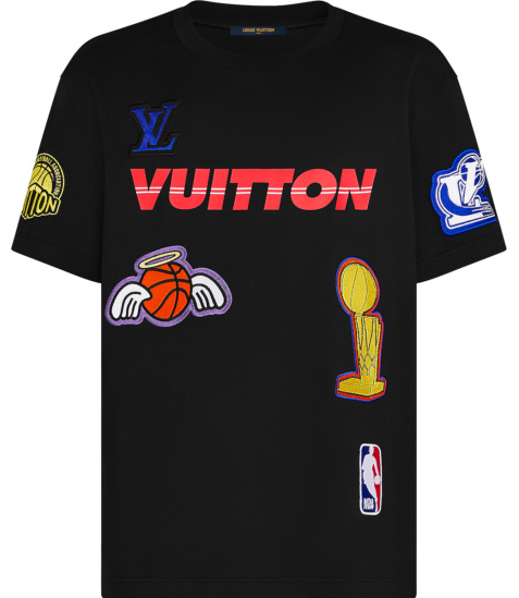 Louis Vuitton x NBA 'Patch Logo' Tee