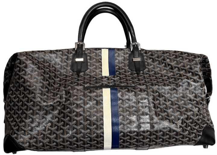 Goyard Custom 'Black' Boeing 55 Duffle Bag