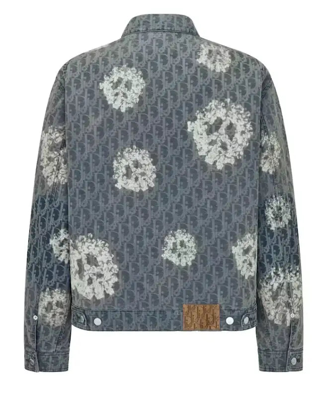 Dior アウター Reversible Zipped Cardigan with Hood Blue Cashmere-Blend
