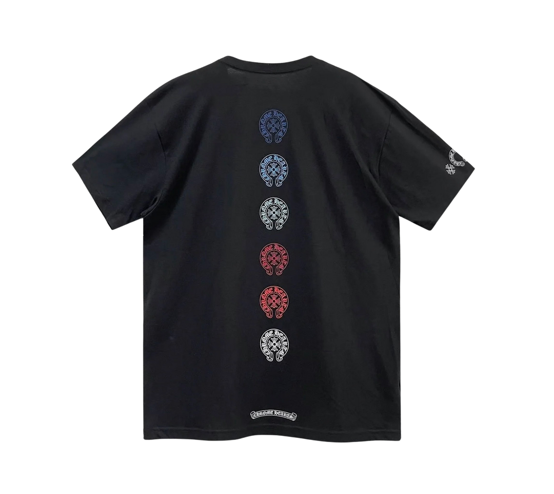 Chrome Hearts MultiColor Horseshoe Logo Tee