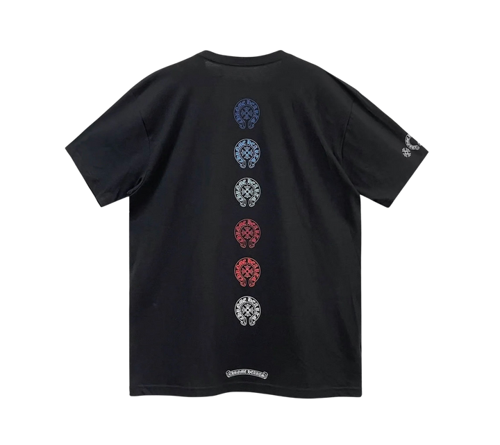 Chrome Hearts MultiColor Horseshoe Logo Tee