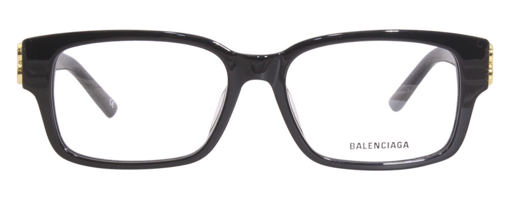 Balenciaga 'BB0105O' Black/Gold Glasses