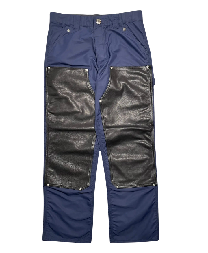 Chrome Hearts 'Navy' Double Knee Nylon Pants