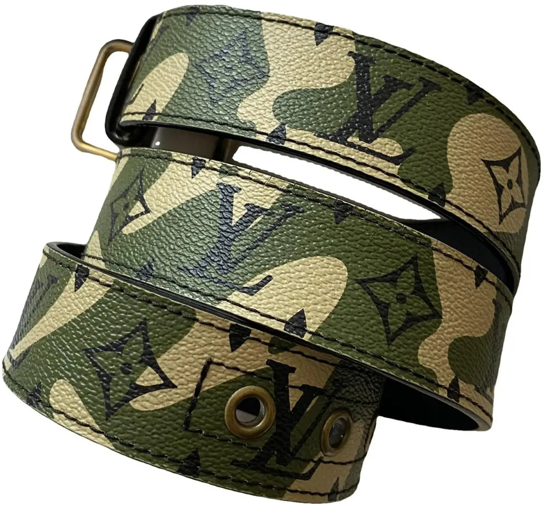 Louis Vuitton x Murakami 'Monogramouflage' Camo Belt