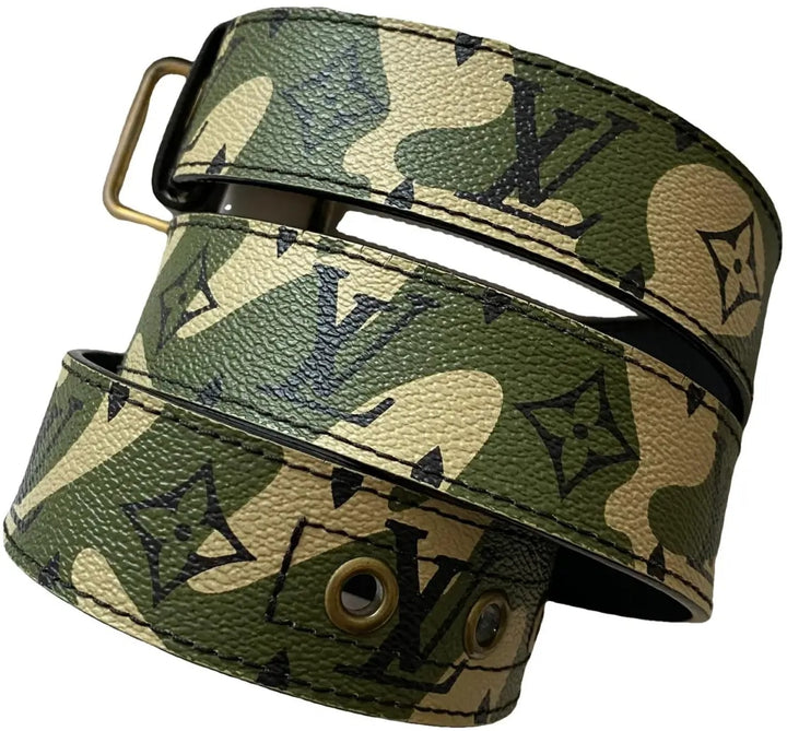Louis Vuitton x Murakami 'Monogramouflage' Camo Belt