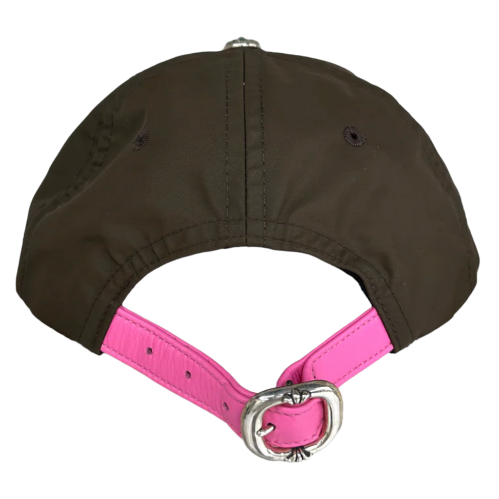 Chrome Hearts Matty Boy 'Heart' Brown/Pink Nylon Gunslinger Hat