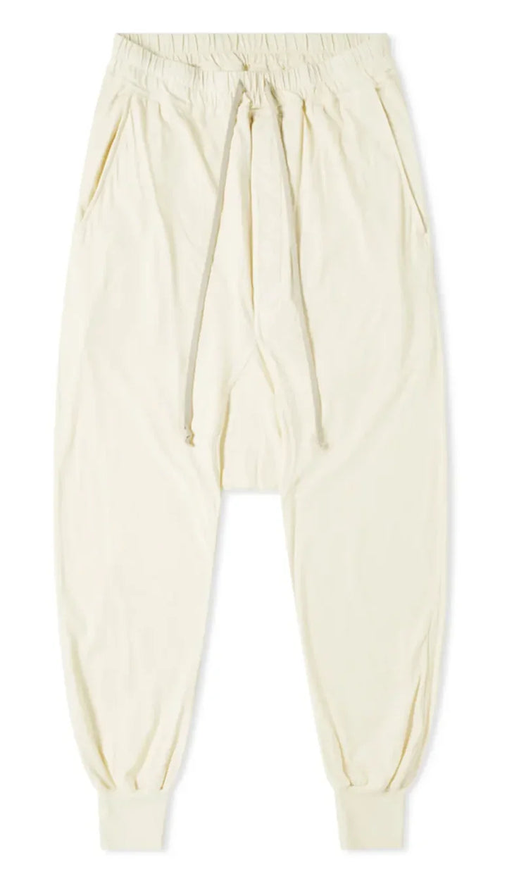 Rick Owens DRKSHDW 'Prisoner' Drawstring Natural Pants