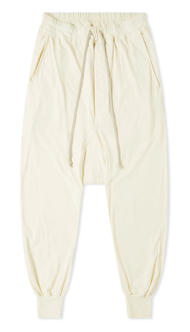 Rick Owens DRKSHDW 'Prisoner' Drawstring Natural Pants