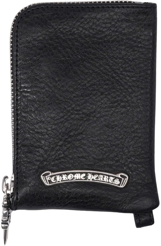 Chrome Hearts 'Cross Patch' Zip Wallet