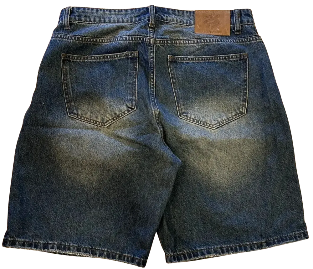 Happy Memories Don't Die HMDD 'Calligraphy' Jean Shorts