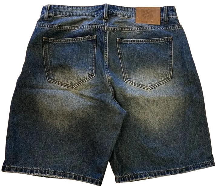 Happy Memories Don't Die HMDD 'Calligraphy' Jean Shorts