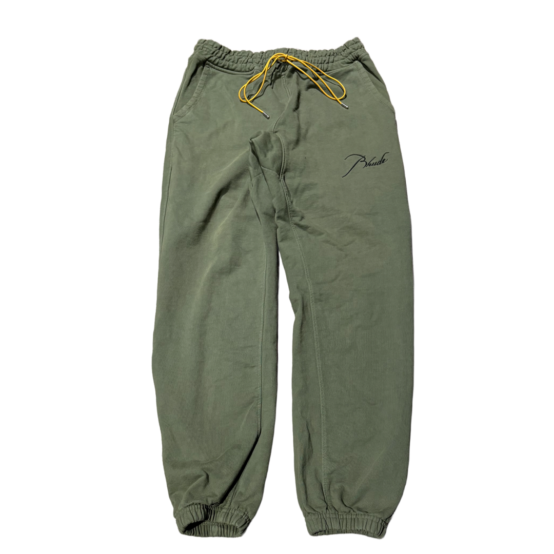 Rhude 'Olive' Sweat Pants