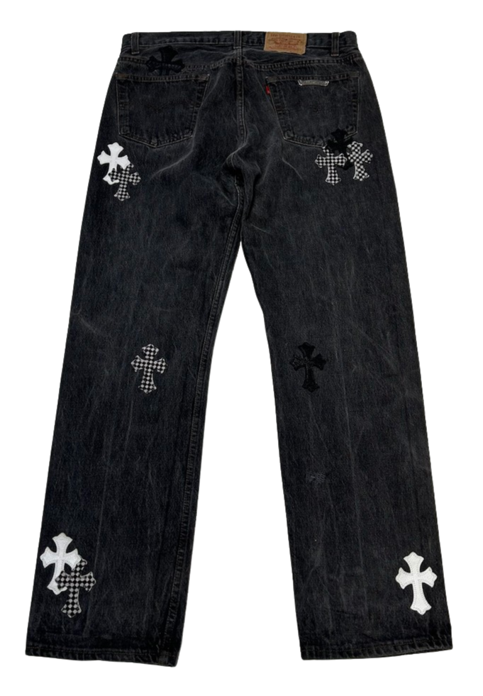 Chrome Hearts '1 of 1' 20 Patch Jeans