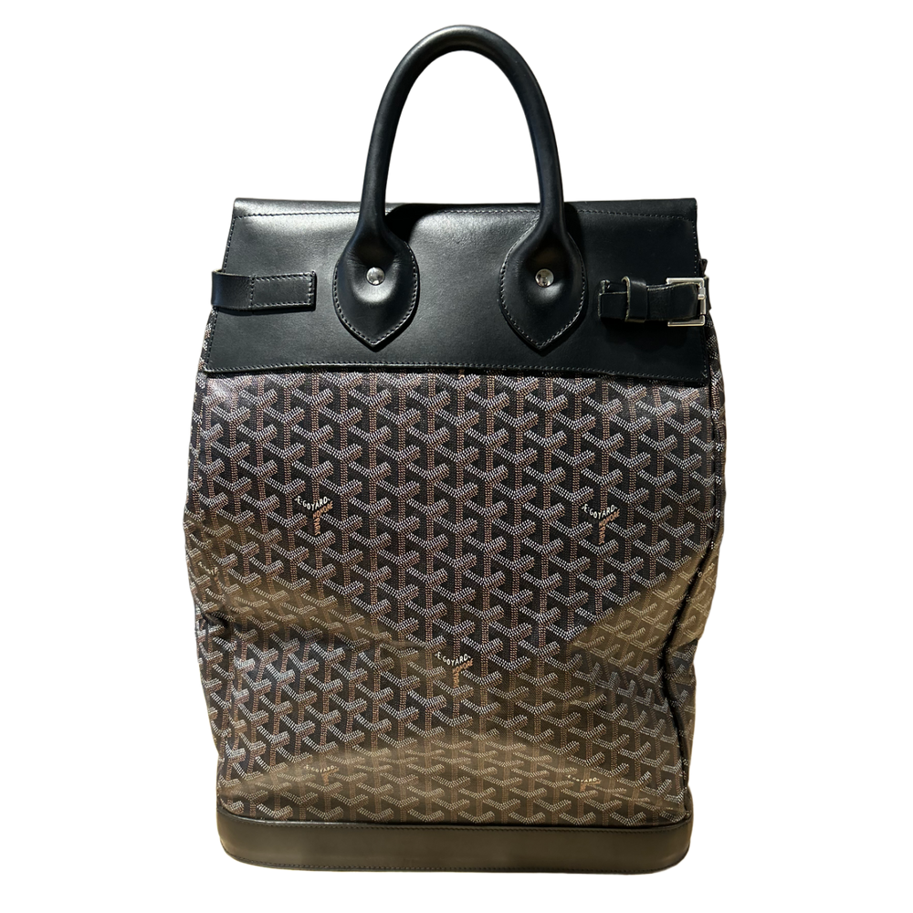 Goyard 'Black' Steamer PM