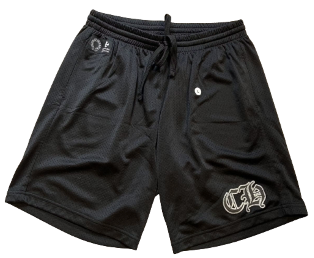 Chrome Hearts 'Black Mesh' Warm Up Shorts