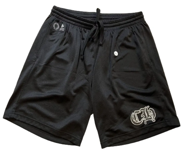Chrome Hearts 'Black Mesh' Warm Up Shorts