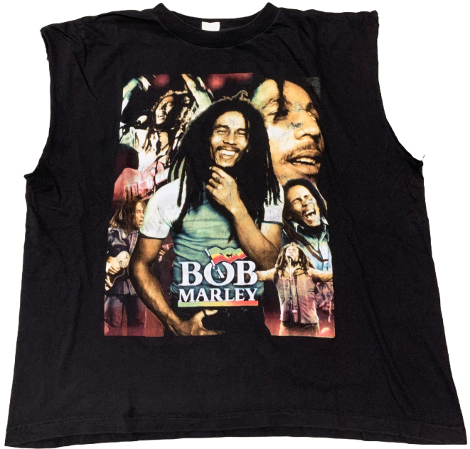 Bob Marley 'Uprising' Vintage Cutoff Tee
