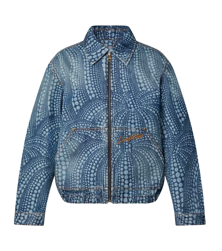 Louis Vuitton x Yayoi Kusama 'All Over Pumpkin' Denim Jacket