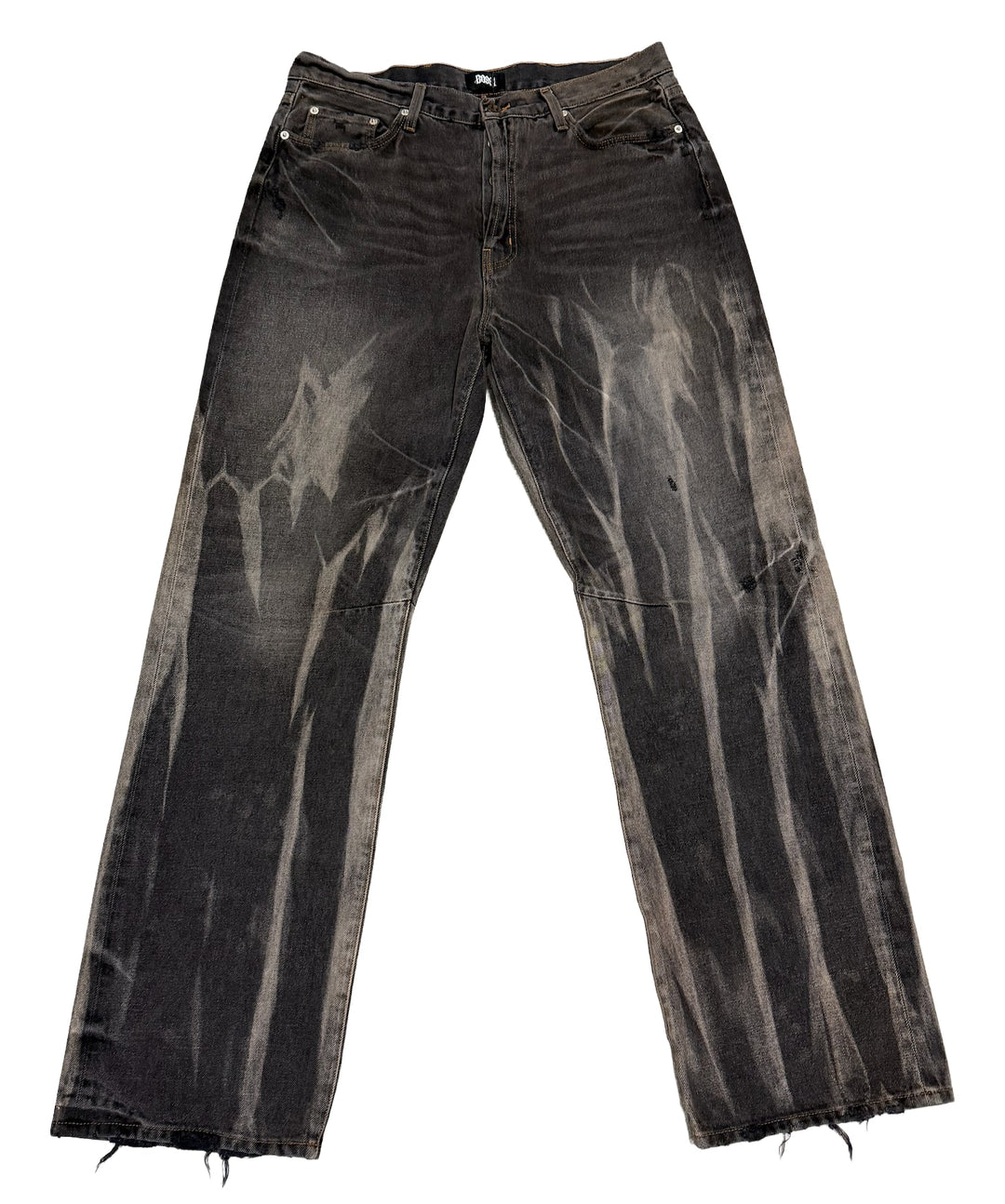 Bossi 'Acid Wash' Black Jeans