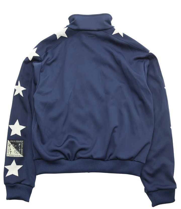 Kapital 'Stuntman & Woman' Navy Track Jacket