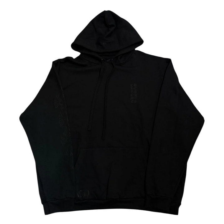 Chrome Hearts 'Miami Exclusive Vertical Logo' Black Hoodie