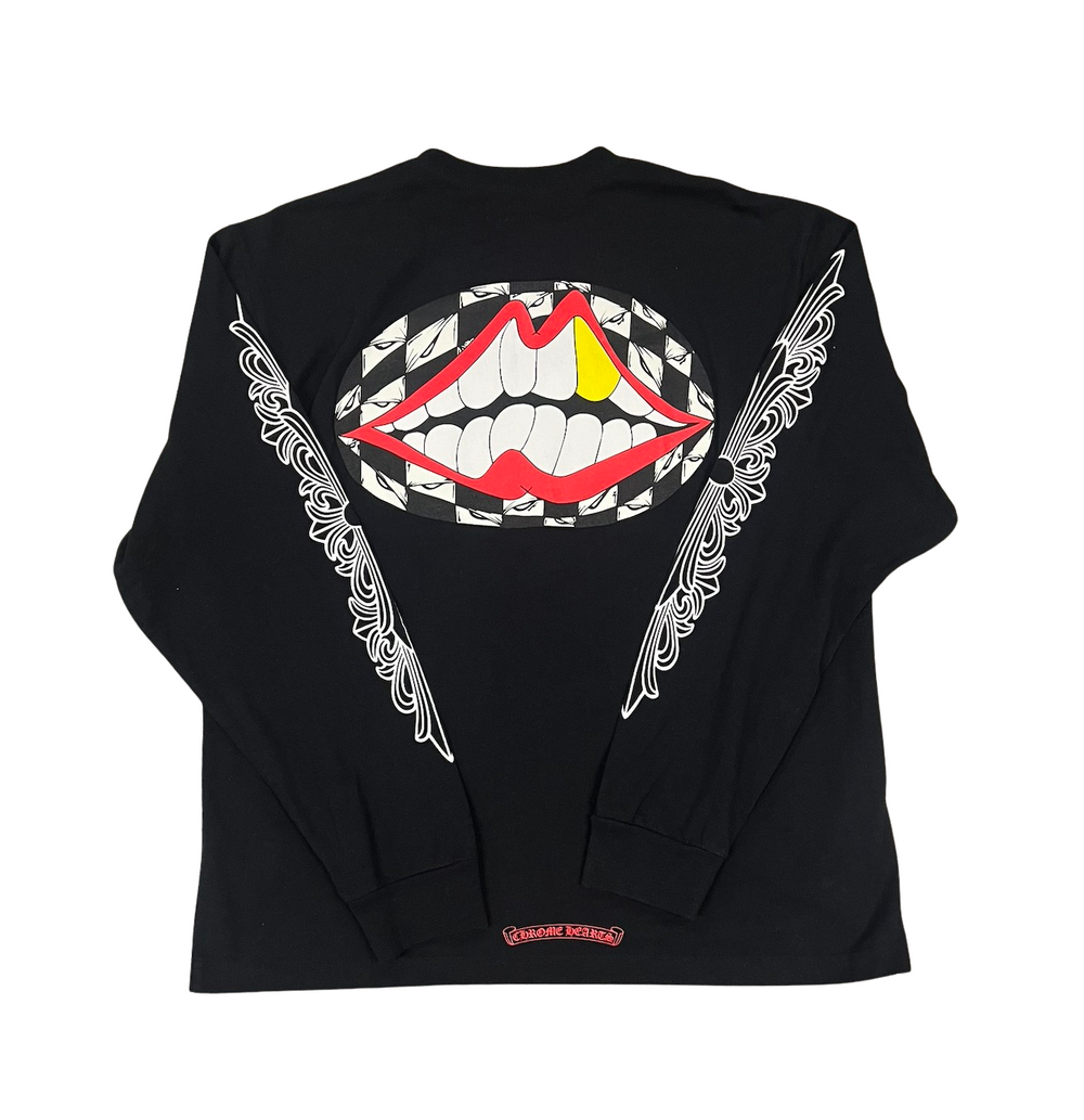 Chrome Hearts 'Chomper' Black Longsleeve