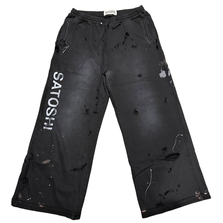 Satoshi Nakamoto 'Black' Luke Fleece Sweatpants