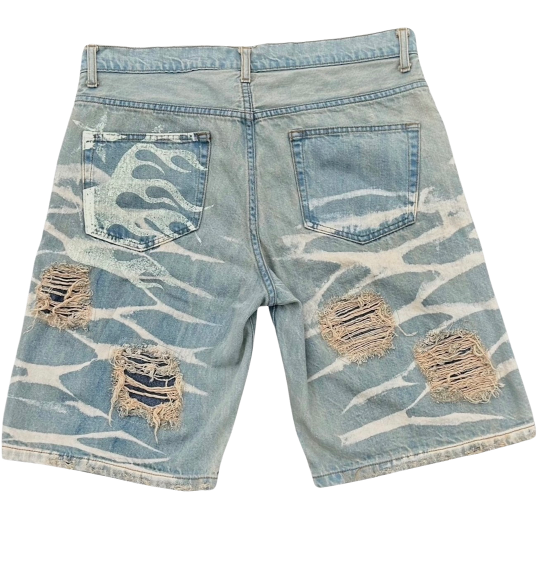 Hellstar Jean Shorts