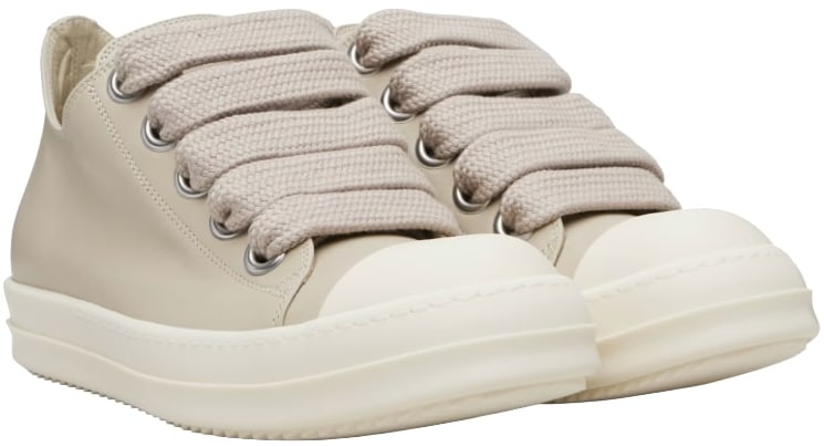 Rick Owens 'Sand' Jumbo Lace Low Sneakers