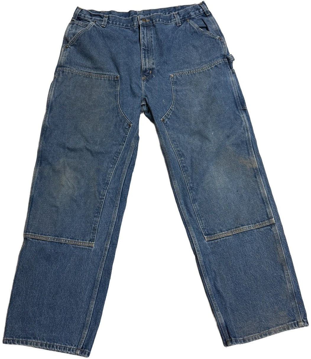 Carhartt 'Blue' Double Knee Carpenter Jeans