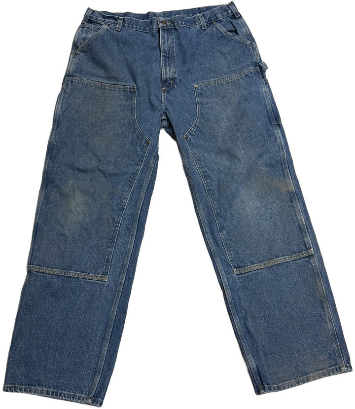 Carhartt 'Blue' Double Knee Carpenter Jeans