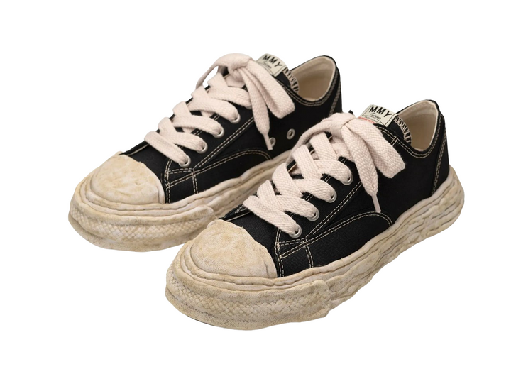 Maison Mihara Yasuhiro 'Black' Dyed Sole Peterson 23 Low Sneakers