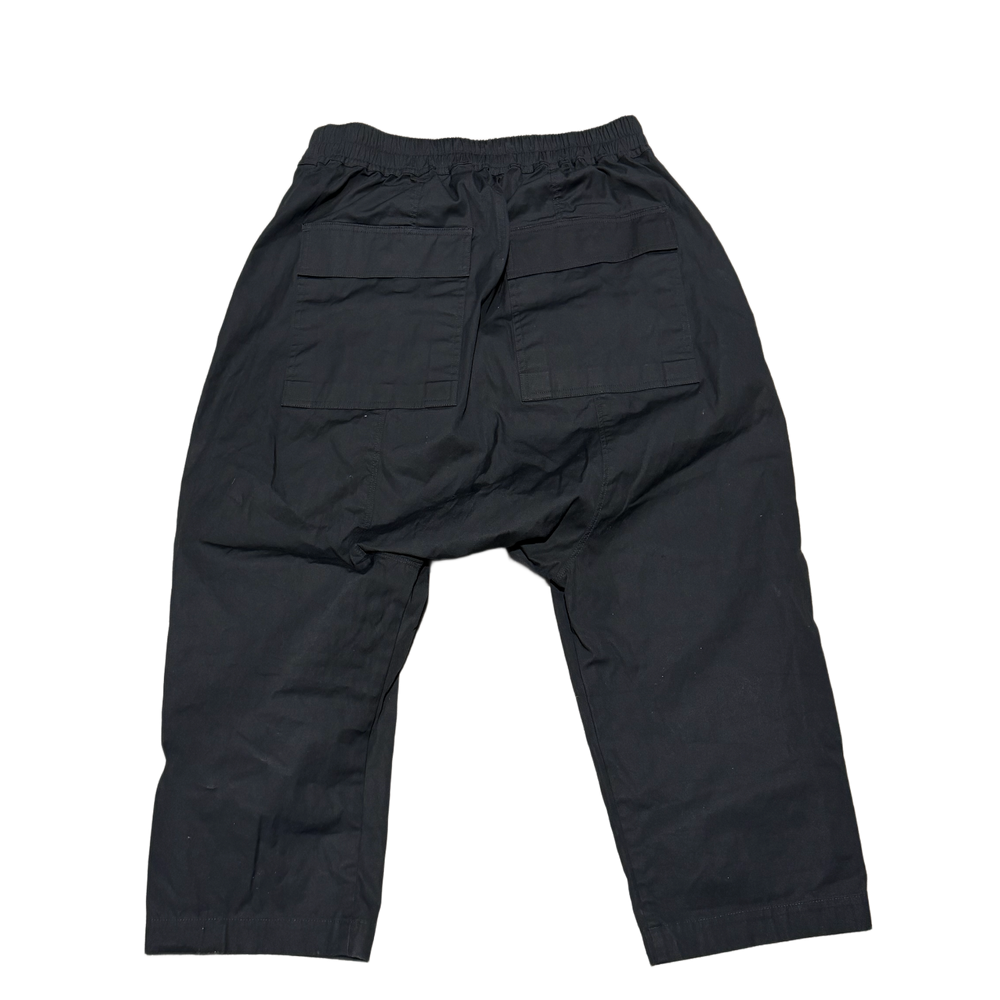 Rick Owens 'Drawstring Cropped' Nylon Capri