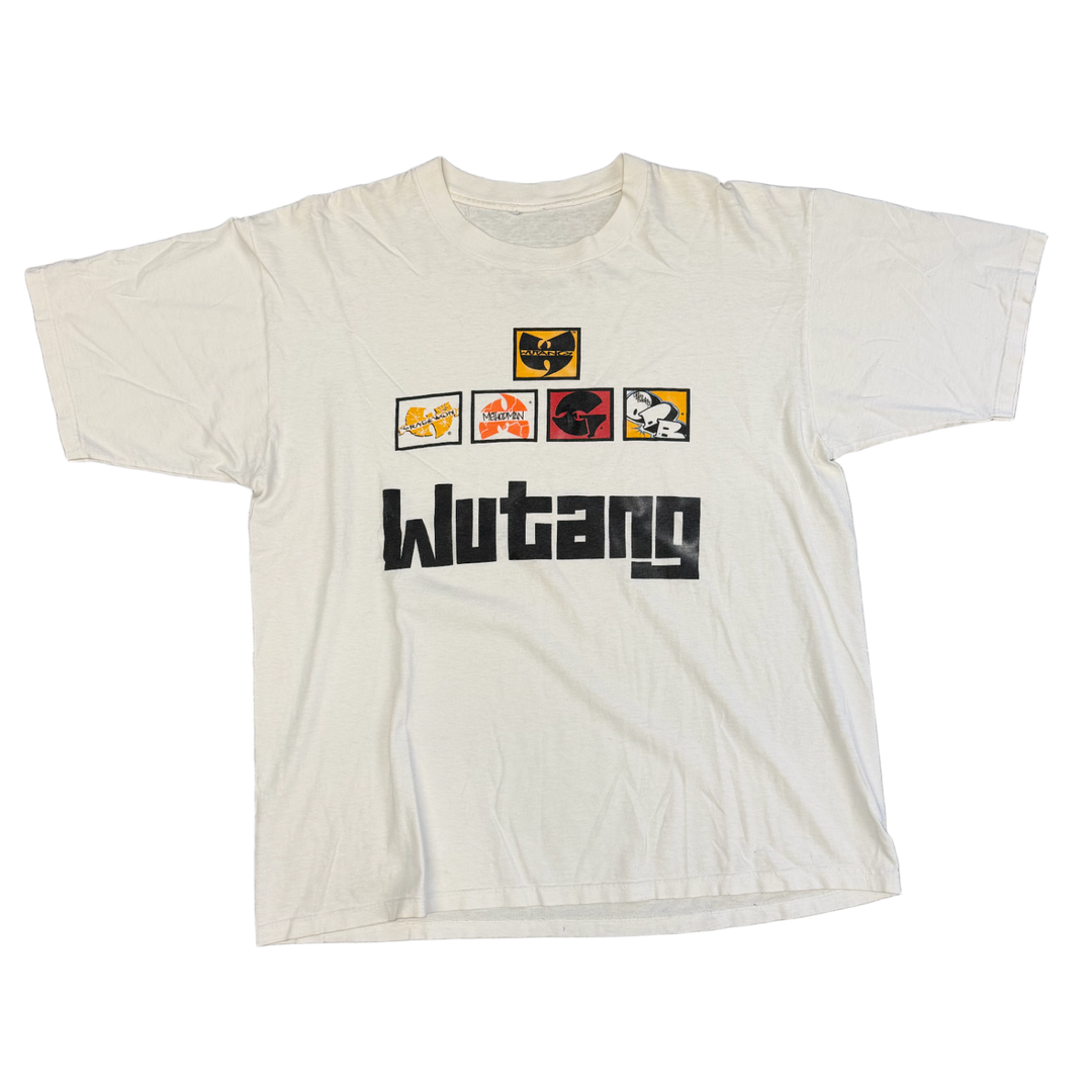Wu-Tang 'Characters' White Vintage Tee